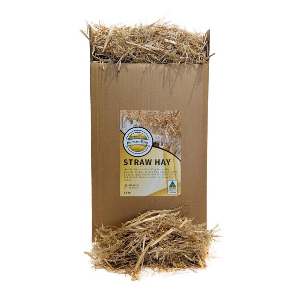 Straw hay for pets