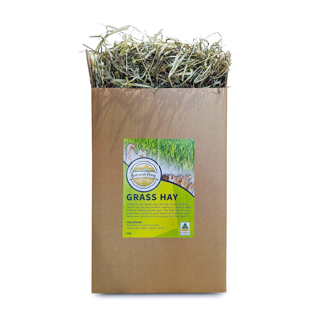 Grass Hay 3kg box from Barwon Hay