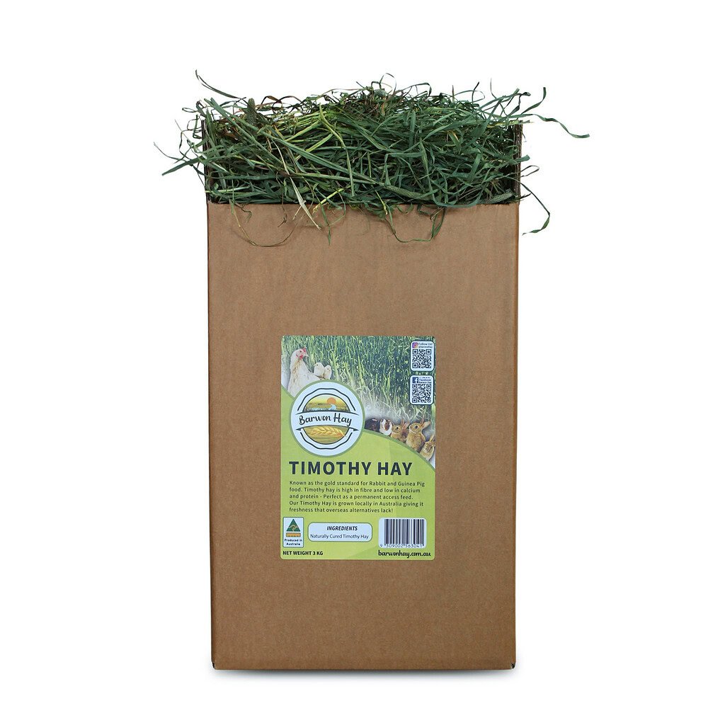 Timothy Hay 3kg box from Barwon Hay